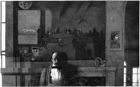 Aguafuerte Milton - Daylilies