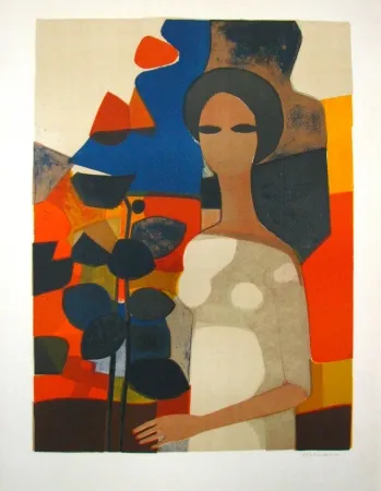 Litografía Minaux - L’américaine