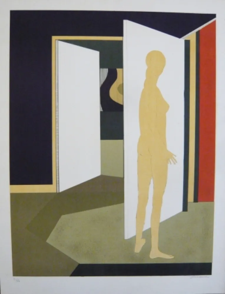 Litografía Minaux - Vénus