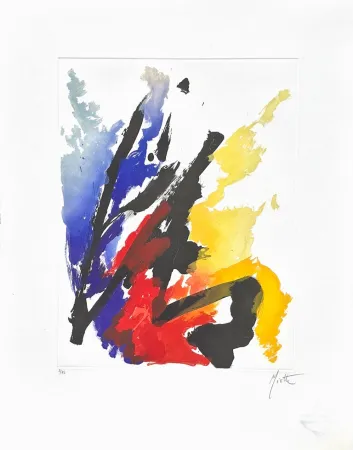 Aguatinta Miotte -  FLAMBOYANCE