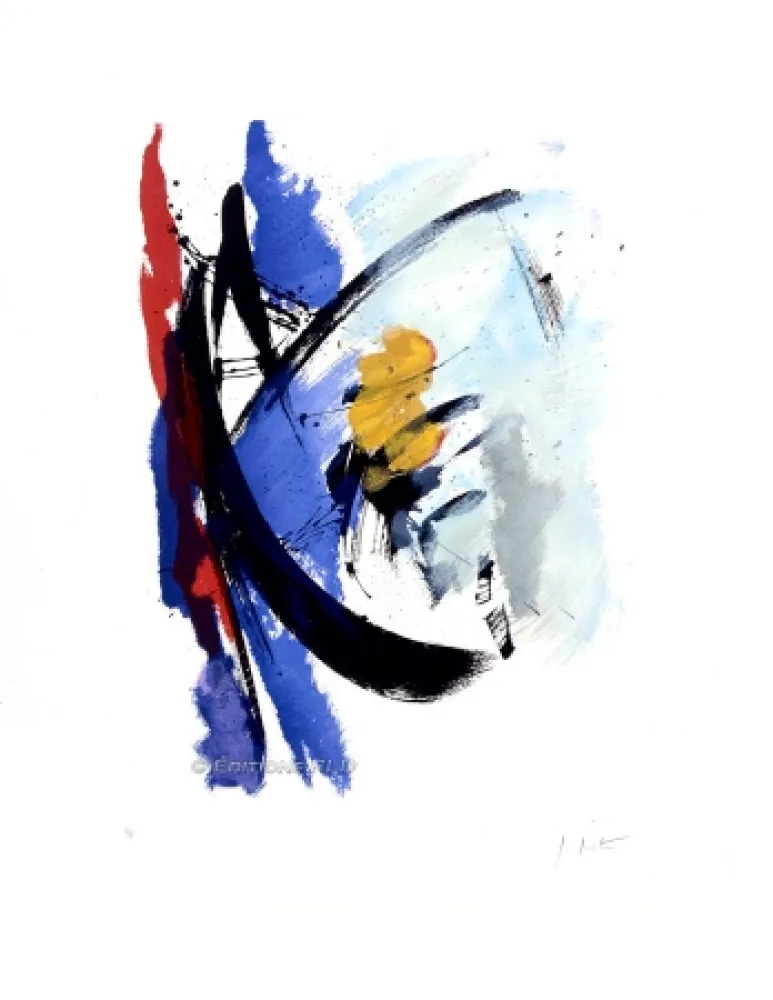 Aguatinta Miotte - Oblique marine