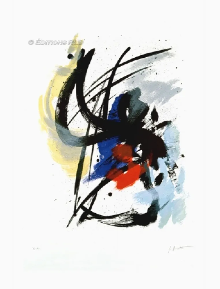 Aguatinta Miotte - Pierre Noire