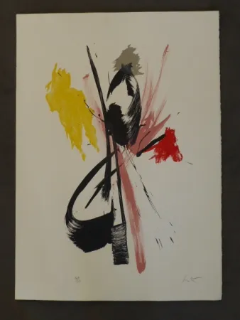 Litografía Miotte - Sans titre 