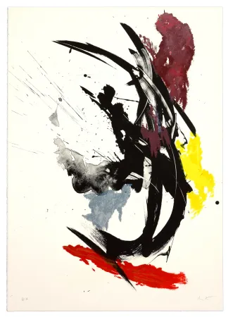 Litografía Miotte - Sans titre