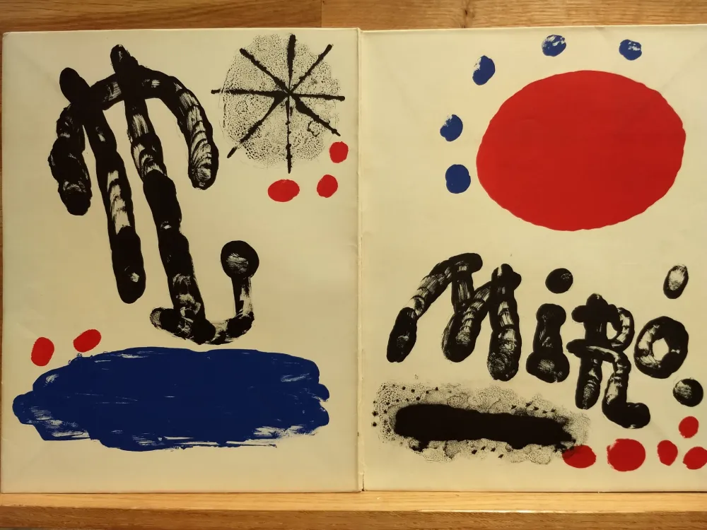 Libro Ilustrado Miró (After) - Recent paintings