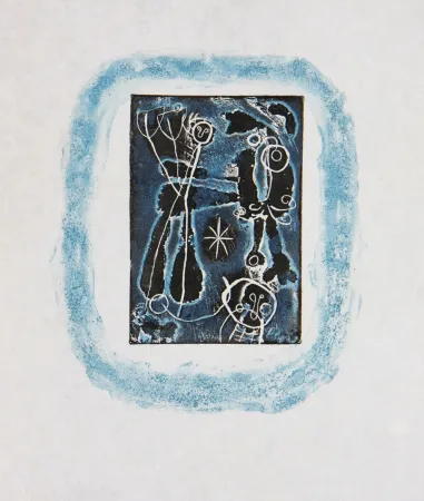 Grabado Miró - Anti-Platon (D. 316)