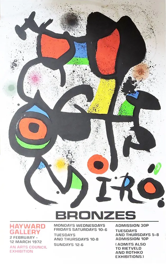 Cartel Miró - 