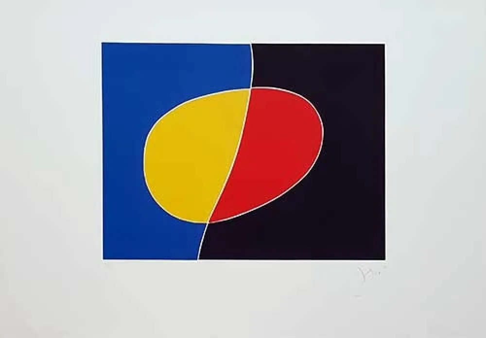 Grabado Miró - Cantic del Sol