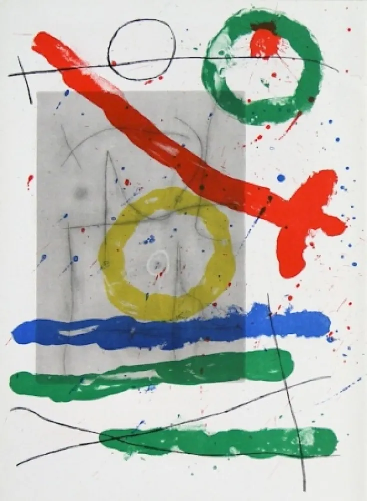 Litografía Miró - Cartons pg.22