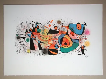 Litografía Miró - Céramiques