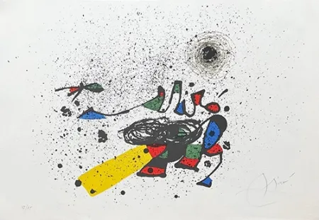 Litografía Miró - Composition