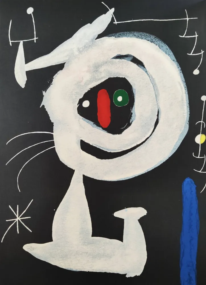 Litografía Miró - Composition