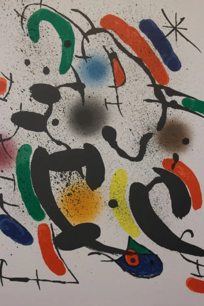 Litografía Miró - Composition XIII