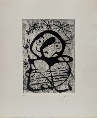 Aguafuerte Miró - Constellations 