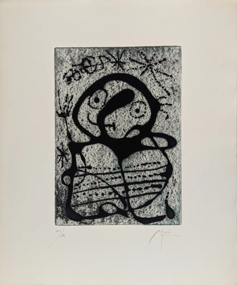 Litografía Miró - Constellations 