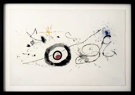 Litografía Miró - Crossing the Mirror