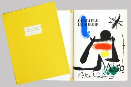 Libro Ilustrado Miró - Derrière le miroir 139 140