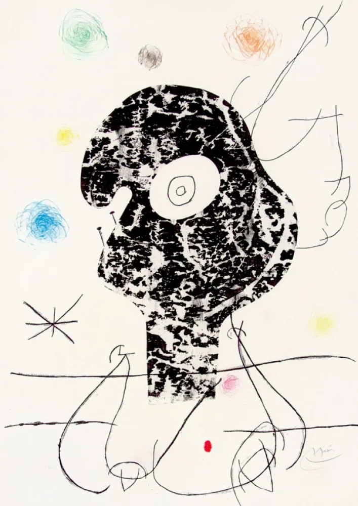 Grabado Miró - Emehpylop