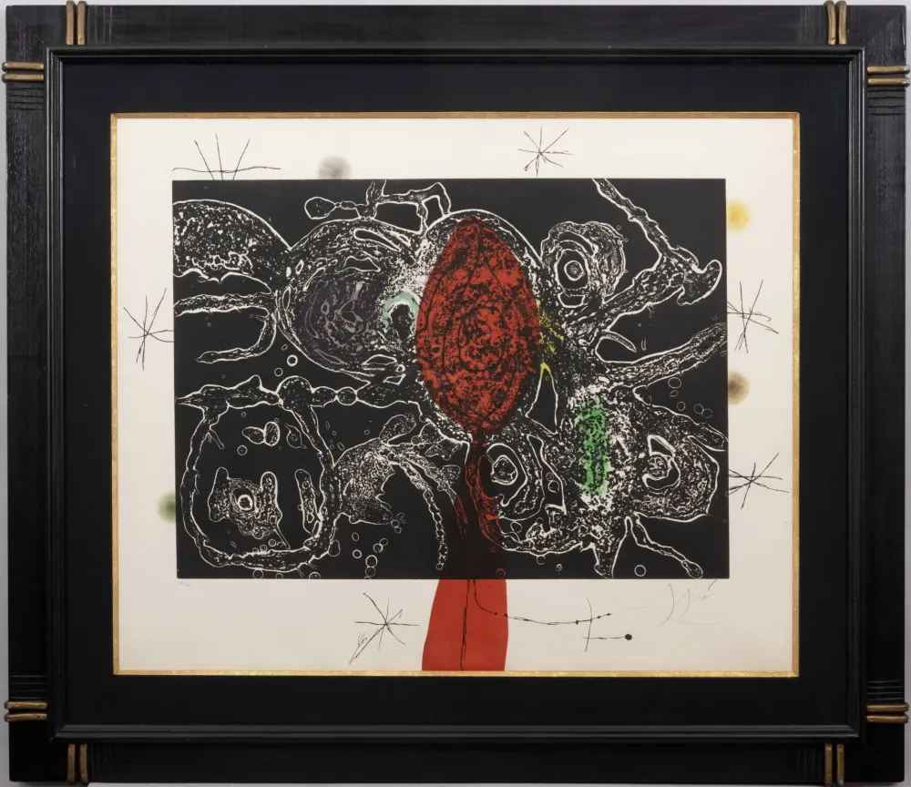 Aguafuerte Y Aguatinta Miró - Espriu - Miró II