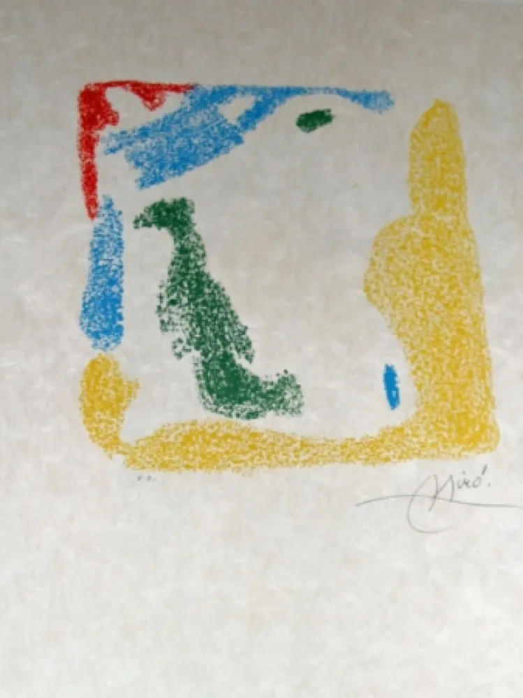 Litografía Miró - Essences de la terra