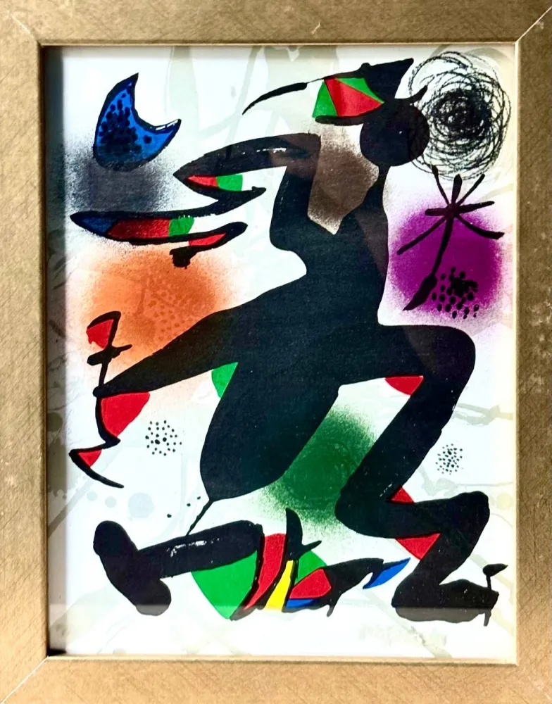 Litografía Miró - Figure 1116