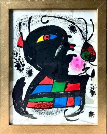 Litografía Miró - Figure 1117