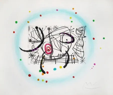 Aguafuerte Y Aguatinta Miró - Fissures