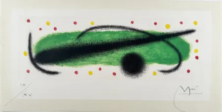 Aguafuerte Miró - Fusées