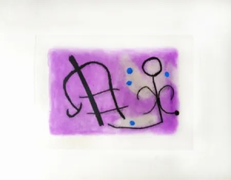 Grabado Miró - Fusées