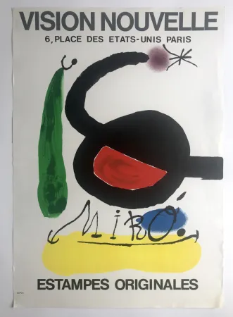Cartel Miró - Galerie Vision Nouvelle