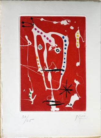 Libro Ilustrado Miró - Jacques Dupin : LES BRISANTS (Paris 1958)