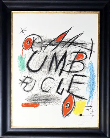 Litografía Miró - Joan Miró (1893–1983) - Affiche pour le film 
