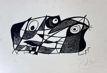 Litografía Miró - Joan Miró. Fotoscop 