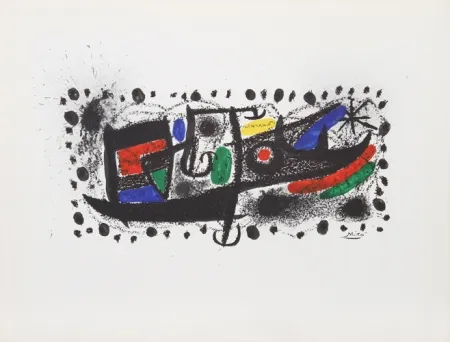 Litografía Miró - Joan Miro und Katalonien