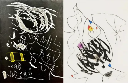 Aguafuerte Y Aguatinta Miró - Journal d'un Graveur (INCLUDE THE ORIGINAL FOULDER)