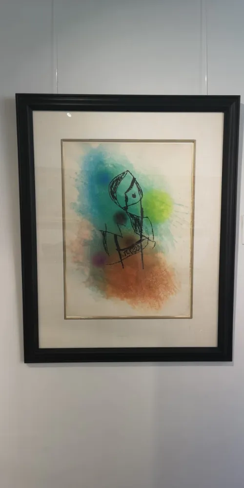 Aguafuerte Y Aguatinta Miró -  La Rainette 