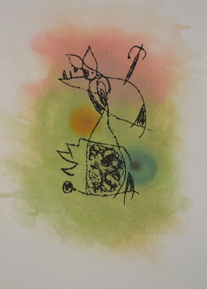 Aguafuerte Y Aguatinta Miró - Le Criquet - D1021