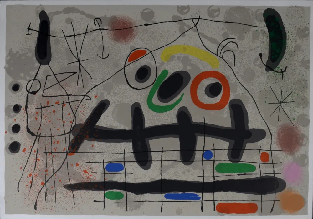 Litografía Miró - Le Lézard aux plumes d'or #3, 1971