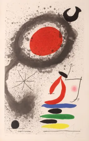 Carborundo Miró - Le Soleil Embouillante