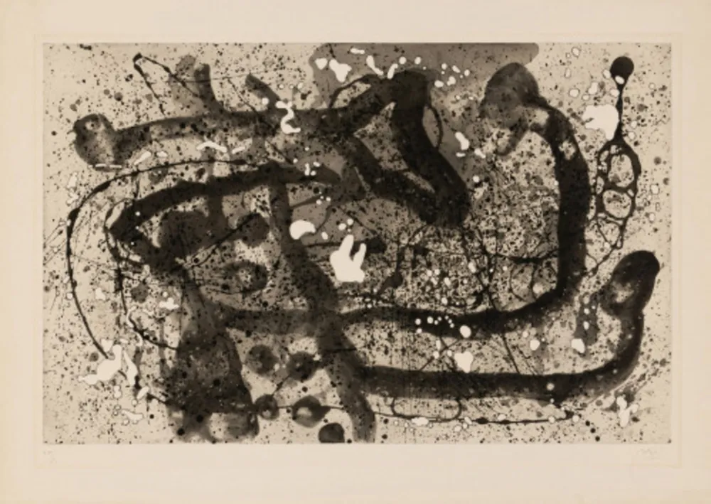 Aguatinta Miró - Les Geants III