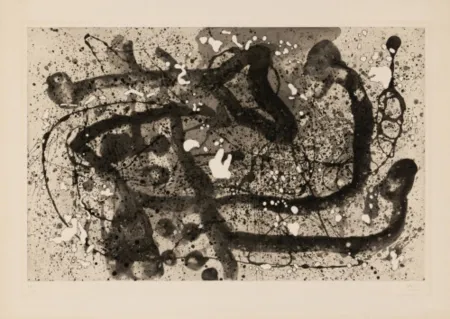 Aguatinta Miró - Les Geants III