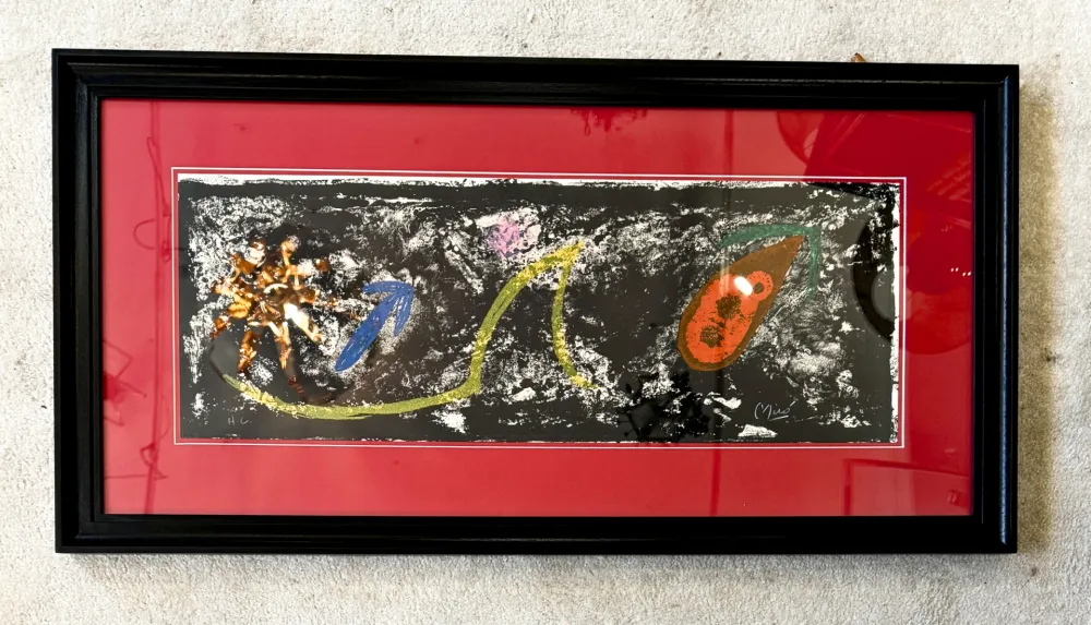 Litografía Miró - Les Penalites De L'enfer Ou Les Nouvelles-Hebrides 