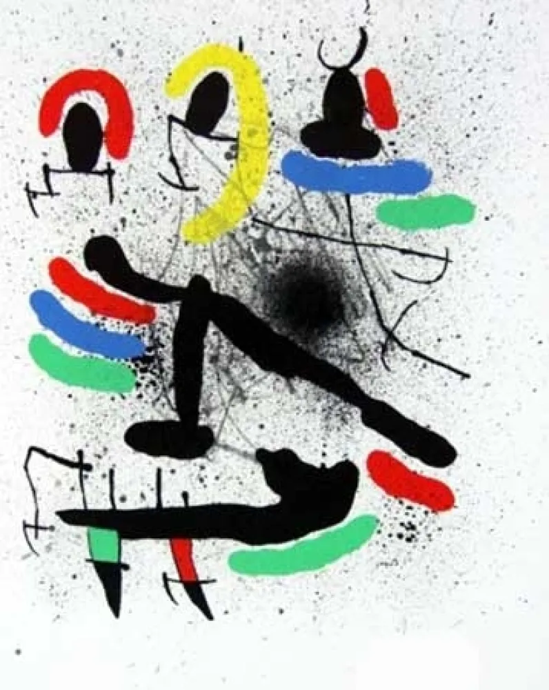 Litografía Miró - Liberté des libertés I