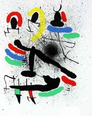 Litografía Miró - Liberté des libertés I