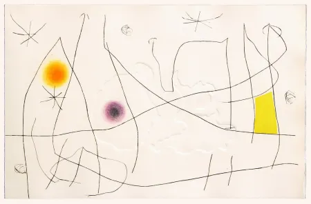 Punta Seca Miró - L'issue dérobée