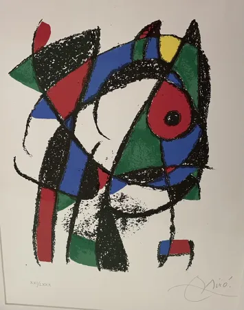 Litografía Miró - Lithographe