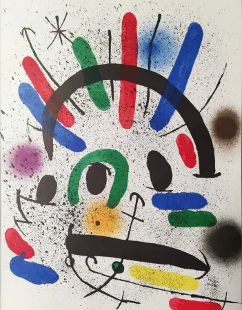 Litografía Miró - Litografía original II