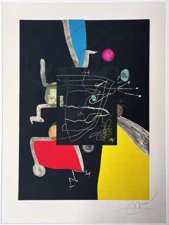 Aguafuerte Y Aguatinta Miró - Llibre dels sis sentits (Books of th six senses) 