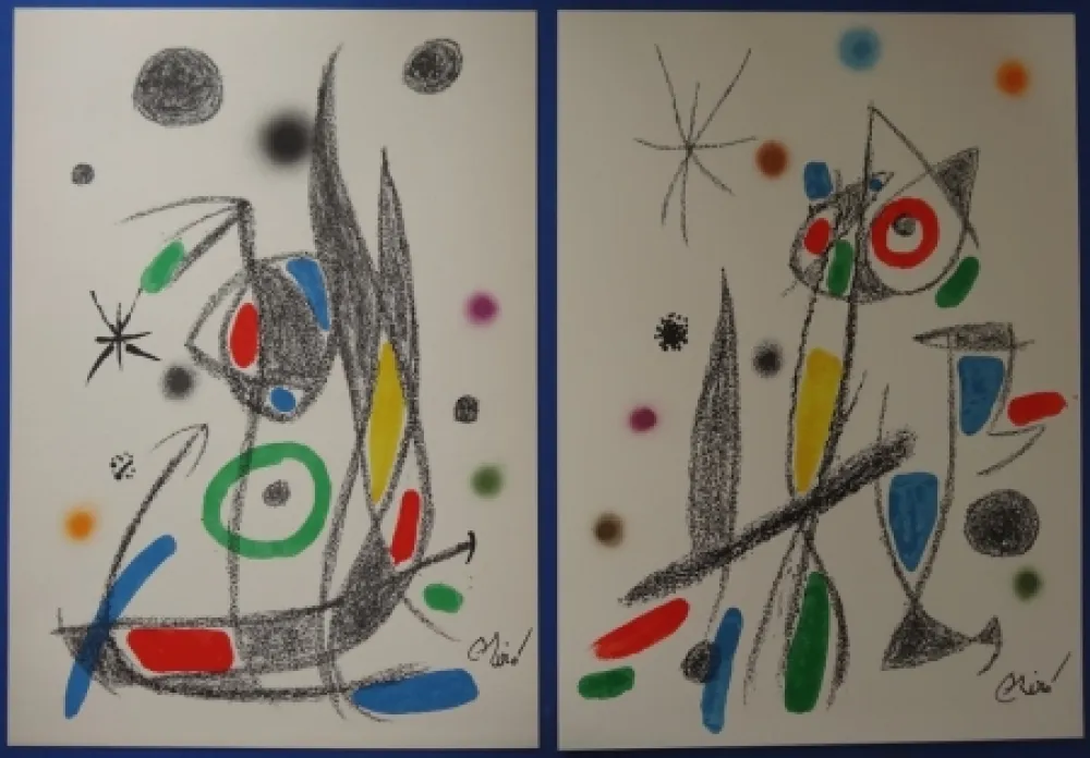 Litografía Miró - Maravillas (20 lithographies)
