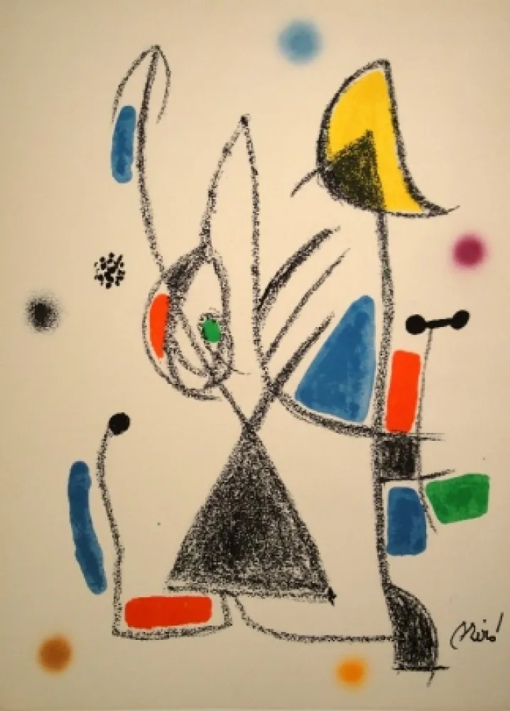 Litografía Miró - Maravillas...